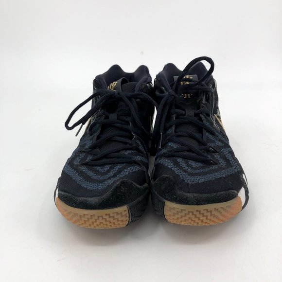 Nike Black & Blue Kyrie 4 Athletic Sneakers | Basketball